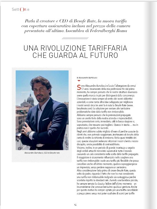 BeSafe Rate Ospitalità Romana