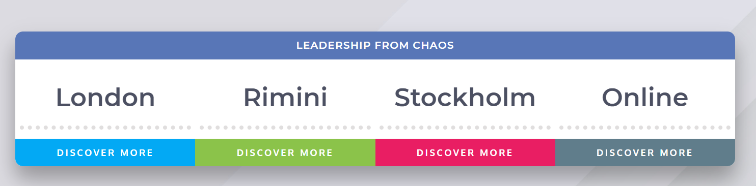 leadership from chaos